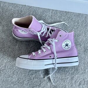 Converse platform sneakers